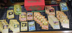 130 Vintage Pokemon Cards Base Set, BSS etc w/ STARTERS VARYING CONDITIONS - Image 1