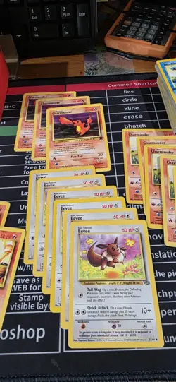 130 Vintage Pokemon Cards Base Set, BSS etc w/ STARTERS VARYING CONDITIONS - Image 5