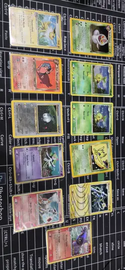 Lot Of 11 Rare Pokemon Cards Promos & Specials LP To DM - Image 1