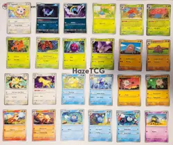 ⭐ Pokemon Scarlet & Violet 151 Complete Common/Uncommon/Holo Rare Set 153 Cards⭐ - Image 4