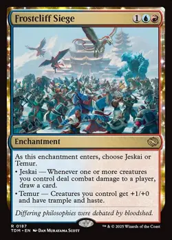 [MTG] Frostcliff Siege (0187) (TDM) NM - Image 1