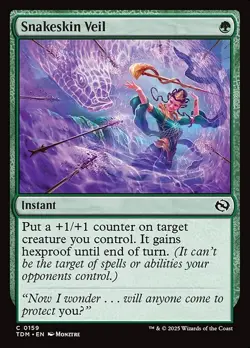 [MTG] Snakeskin Veil (0159) (TDM) NM - Image 1