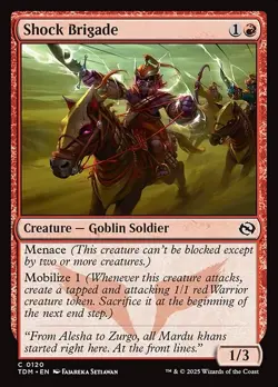 [MTG] Shock Brigade (0120) (TDM) NM - Image 1