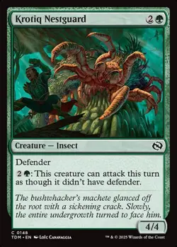 [MTG] Krotiq Nestguard (Foil) (0148) (TDM) NM - Image 1