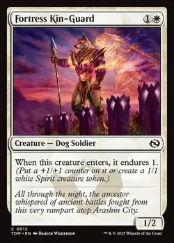 [MTG] Fortress Kin-Guard (0012) (TDM) NM - Image 1