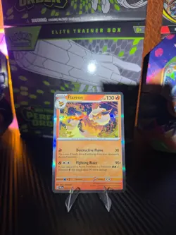 Pokemon TCG Flareon Holo Rare 013/131 Prismatic Evolutions - Image 1