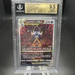 2023 Pokemon Crown Zenith Galarian Gallery - Samurott VStar GG52 BGS 9.5 GEM - Image 1