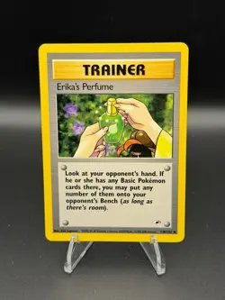 Erika's Perfume 110/132 Uncommon Gym Heroes Pokemon Unlimited Lightly Played - Image 1