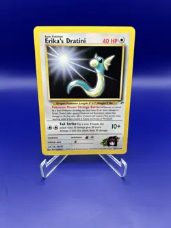 Pokemon TCG Erika's Dratini 042/132 Gym Heroes Regular English LP - Image 2