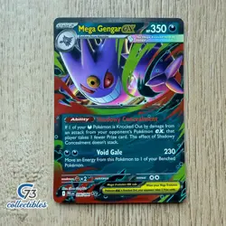 POKEMON TCG MEGA GENGAR EX 56/94 PHANTASMAL FLAMES DOUBLE RARE NM - Image 1