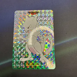 Mewtwo Pokemon Carddas Japanese Monsters Collection Bandai 1996 Green Prism - Image 4