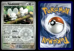Tandemaus 073/091 Common Paldean Fates Pokemon Reverse Holo NM/M - Image 3