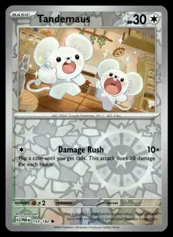 Tandemaus 153/182 Common Paradox Rift Pokemon Reverse Holo NM - Image 1