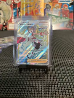 Pokemon TCG Korrina's Focus 160/163 Holo Full Art Ultra Rare Battle Styles - Image 1