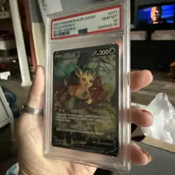 Pokemon Eevee Heroes S6A, Leafeon V, SR, 071/069, PSA 10 (Korean) - Image 2
