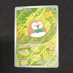 Rowlet 090/088 perfect order Illustration Rare - Image 1