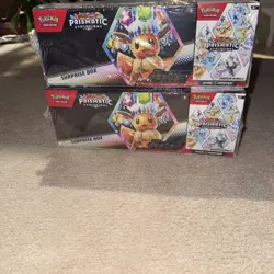 Pokemon Sam's Club Prismatic Evolutions Surprise Box Booster Bundle Set SEALED - Image 1