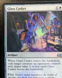 Glass Casket 0016 WOE Foil Uncommon Wilds Of Eldraine Magic: The Gathering - Image 2