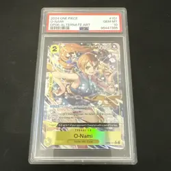 O-Nami OP06-101 Alt Art Wings of the Captain 2024 One Piece TCG English, PSA 10 - Image 1