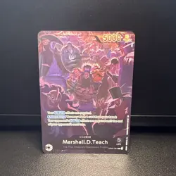 Marshall.D.Teach (English Version 2nd Anniversary Set) OP09-081 One Piece - Image 1