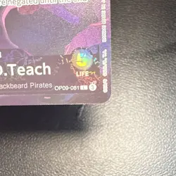 Marshall.D.Teach (English Version 2nd Anniversary Set) OP09-081 One Piece - Image 3