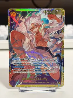 One Piece Awakening of the New Era OP05-119 Monkey.D.Luffy Secret Rare SEC AB472 - Image 1