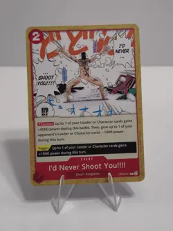 One Piece Two Legends I'd Never Shoot You!!!! - OP08-017 - Image 1