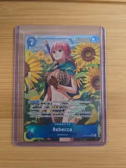One Piece CCG Rebecca (Parallel) Foil Super Rare Royal Blood OP10-058 - Image 1