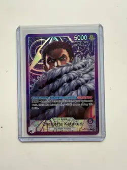 One Piece TCG Fist of Divine Speed OP11-062 Charlotte Katakuri L Alt English - Image 1