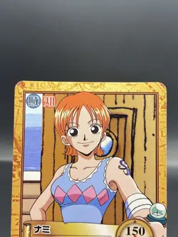 Nami One Piece Carddass Hyper Battle Promo Japanese Vintage C-JF02.4 - Image 2