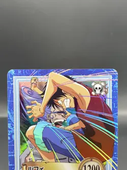 Monkey D. Luffy One Piece Carddass Hyper Battle Japanese Vintage Foil S76 - Image 2