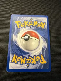 Pokemon TCG Meowth Black Star Promos Holo Card 10 MP small crease - Image 2