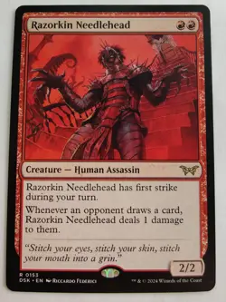 Razorkin Needlehead - NM - Duskmourn: House of Horrors DSK - MTG - Image 1