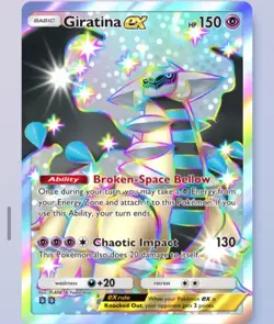 Pokemon TCG Pocket - Giratina Ex - Shiny 2⭐Card - English - Fast Delivery - Image 1