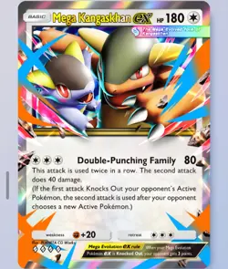 [Digital Card] Mega Kangaskhan EX 4 Diamonds Pokemon Tcg Pocket - [ENG] - Image 1