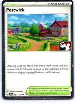 Postwick 154/159 Holo Holo Rare Prize Pack Series Cards Pokemon Holo Near Mint - Image 1