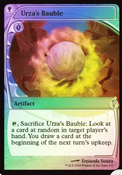 Urza's Bauble #237 Mystery Booster 2 Foil Borderless Alt Art Artifact MTG - Image 1