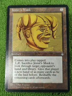 JESTER'S MASK ICE AGE MAGIC: THE GATHERING - Image 1