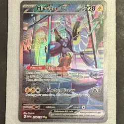 Pokemon Miraidon ex 244/198 SV01 Scarlet & Violet Base Set SIR Holo ENG - Image 1