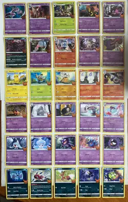 2022 Pokemon Halloween Trick or Trade 30 Card Complete Set Mewtwo Pikachu Gengar - Image 1