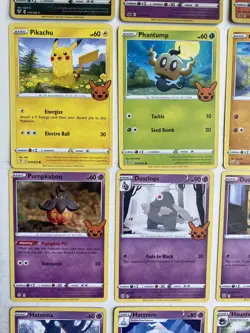 2022 Pokemon Halloween Trick or Trade 30 Card Complete Set Mewtwo Pikachu Gengar - Image 5