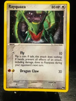 Rayquaza POP Series 1 Holo 3/17 – Ultra Rare EX Era Pokemon TCG - Image 1
