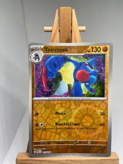 Toxicroak - Reverse Holo - Paldea Evolved 115/193 - MINT - Pokemon - Image 1