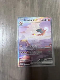 Charizard ex 199/165 Special Illustration Rare 151 Pokemon English NM - Image 1
