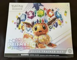 Pokemon TCG Prismatic Evolutions Elite Trainer Box *Tear in Seal* - Image 1