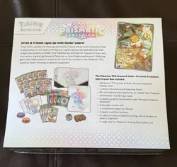 Pokemon TCG Prismatic Evolutions Elite Trainer Box *Tear in Seal* - Image 2