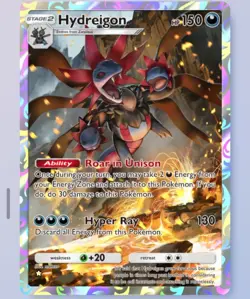 Pokemon TCG POCKET - Hydreigon 1⭐, Mega-Rising, English - Image 1