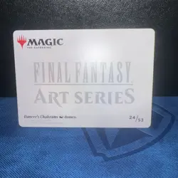 MTG Final Fantasy Art Series Dancer's Chakrams 24/53 GOLD SIGNED NM - Image 4