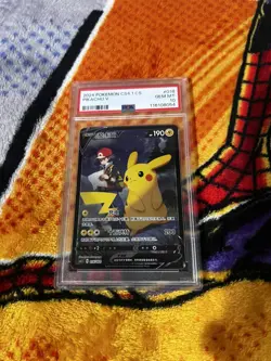 Pokemon Chinese Simplified CS4.1 Brilliant Energy Pikachu V 016/004 ~ PSA 10 - Image 1