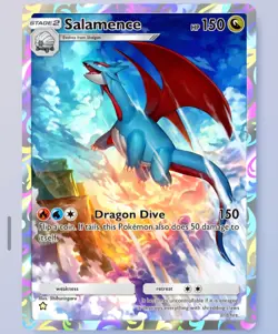 Pokemon TCG Pocket - Salamence 1⭐, Fantastical Parade, English - Image 1